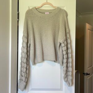 Pink Lily Oversized Sweater: Large